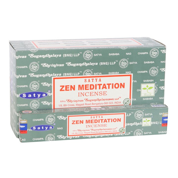 Set of 12 Zen Meditation Sticks by Satya (12/50)