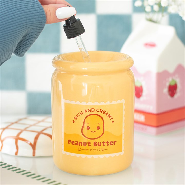 Peanut Butter Jar Oil Burner and Wax Warmer