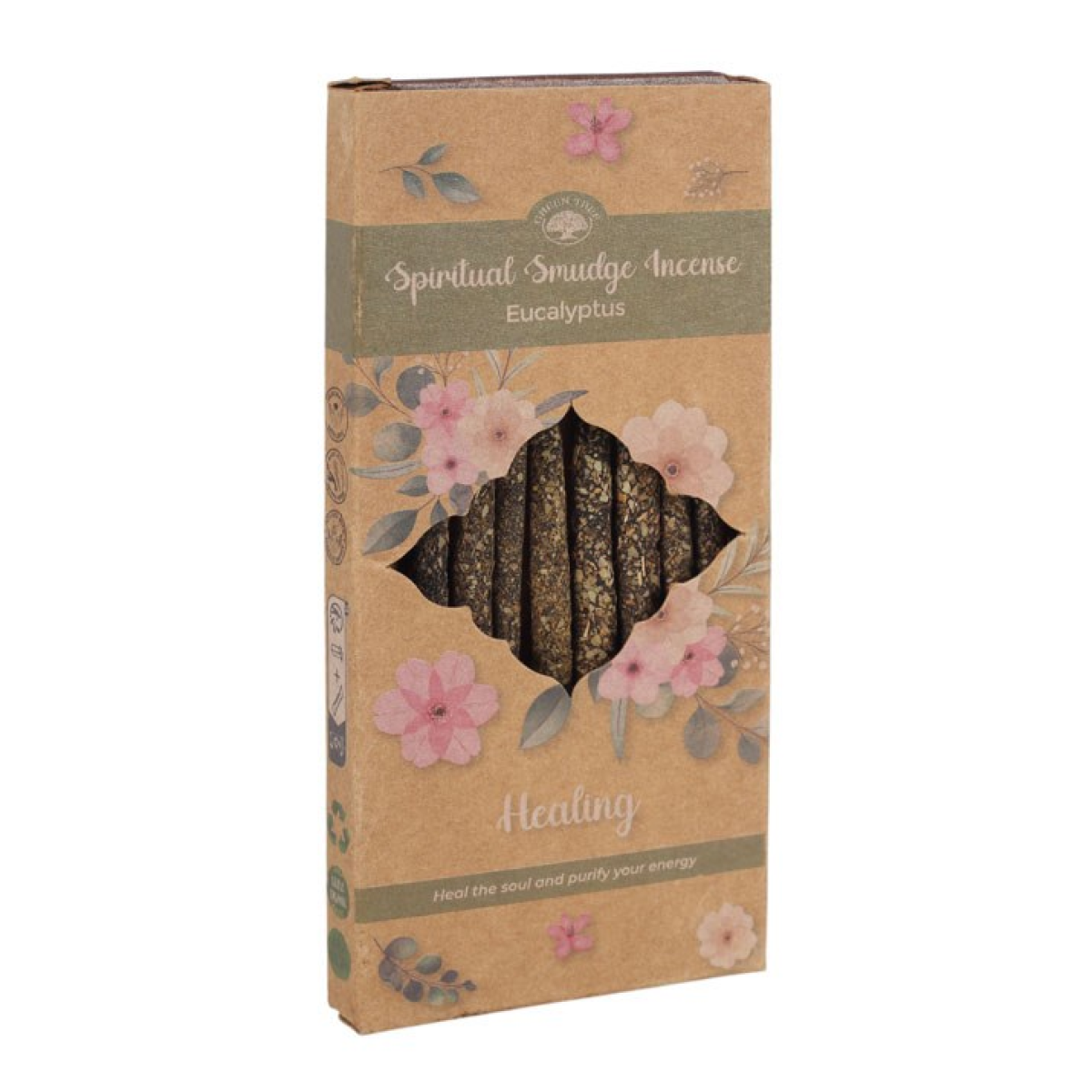 12 Packs of Eucalyptus Healing Spiritual Smudge Incense Sticks