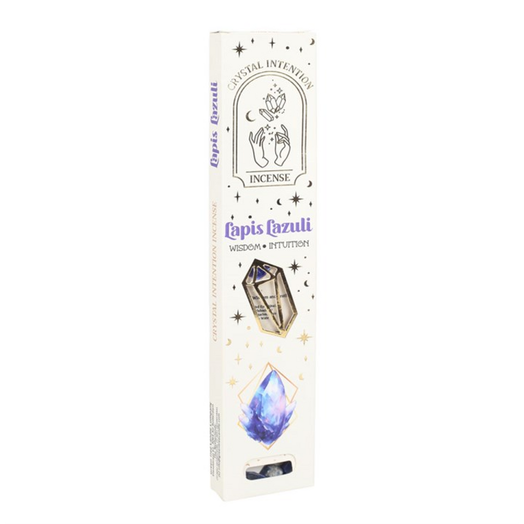 12 Packs of Native Soul Crystal Intentions Incense with Lapis Lazuli Chips