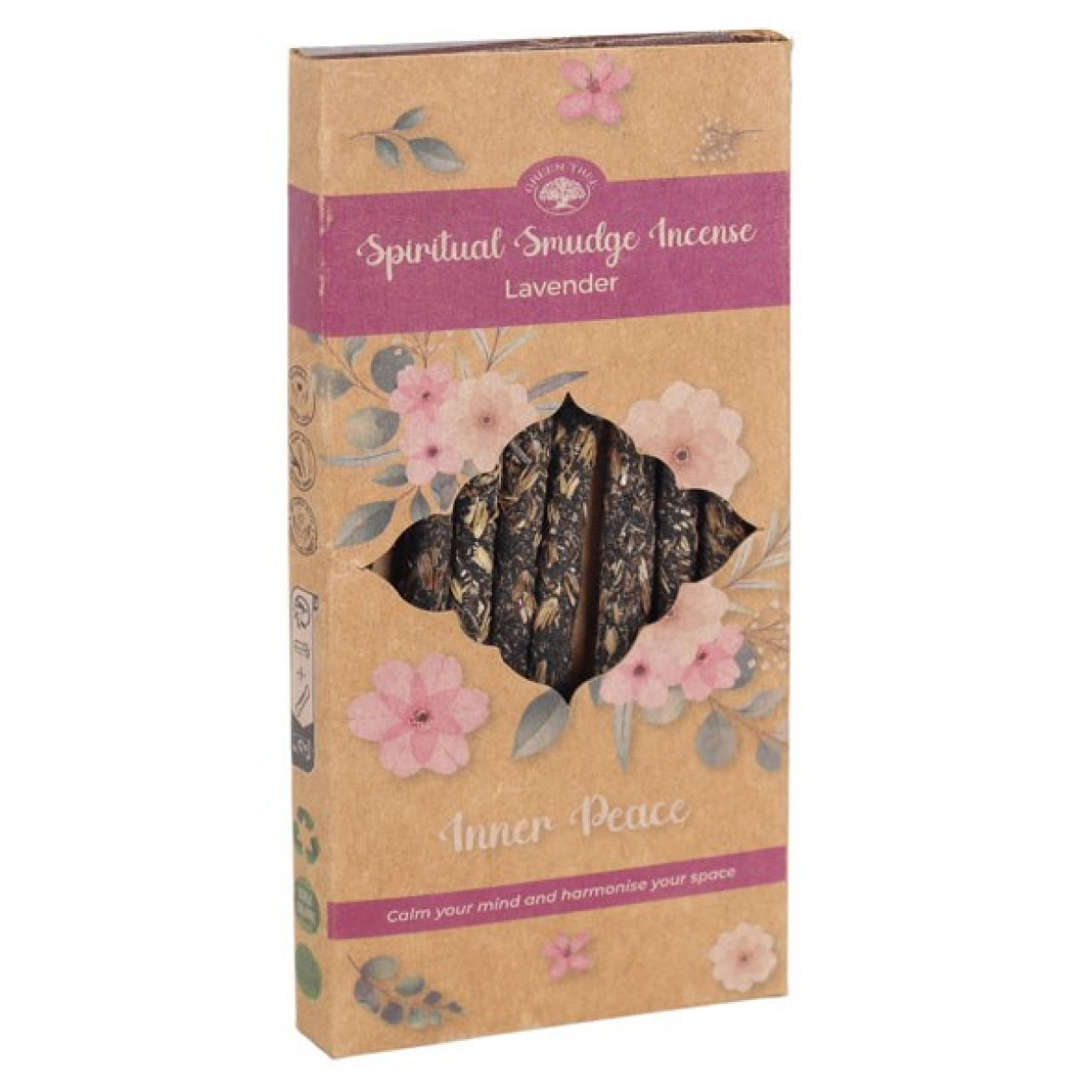 12 Packs of Lavender Inner Peace Spiritual Smudge Incense Sticks